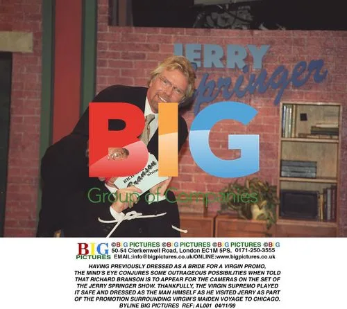 Richard Branson Dresses as Himself for Jerry Springer Show