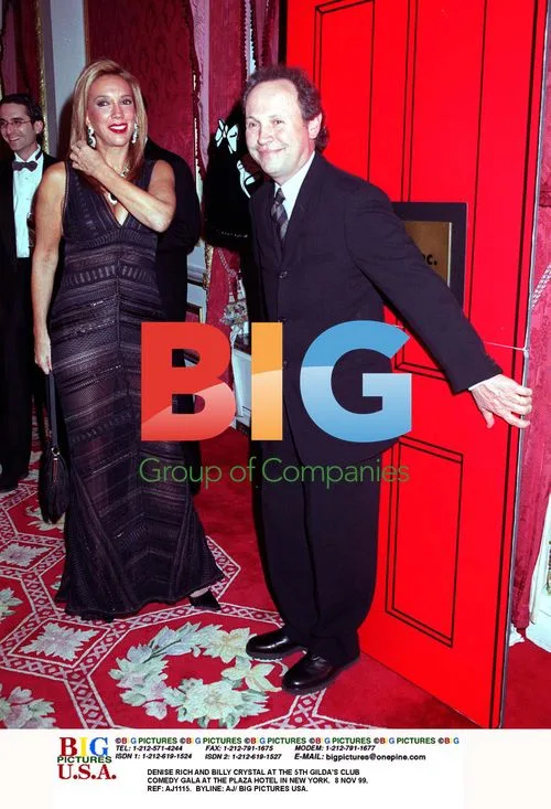 DENISE RICH AND BILLY CRYSTAL AT GILDA'S CLUB GALA