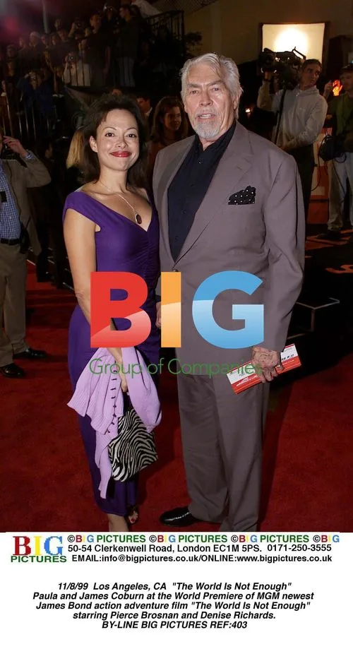 WORLD IS NOT ENOUGH LA Premiere