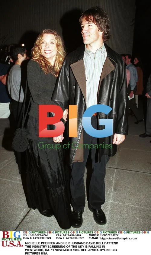 Michelle Pfeiffer and Husband at 'The Sky Is Falling' Screening