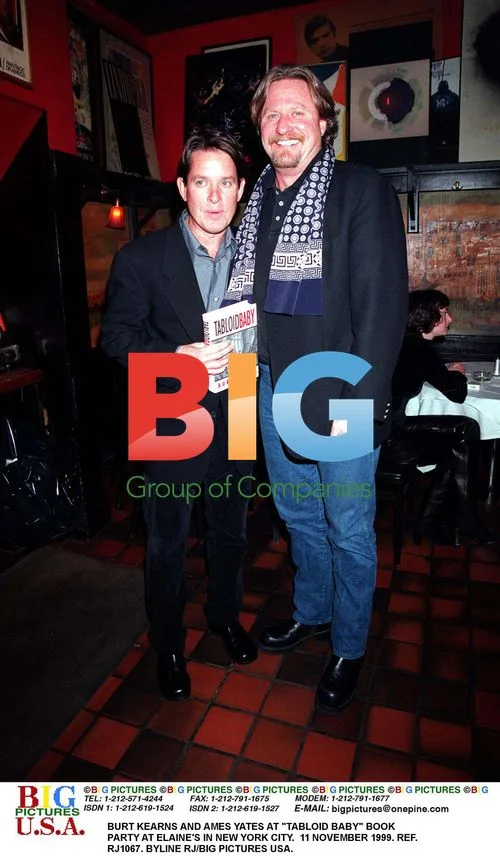 BURT KEARNS AND AMES YATES at "TABLOID BABY" Book Party