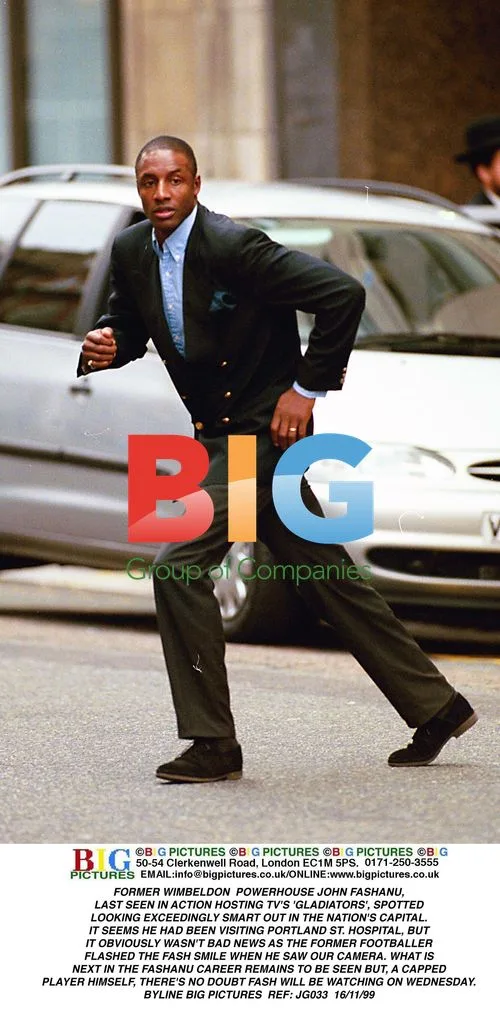 John Fashanu Spotted Looking Smart