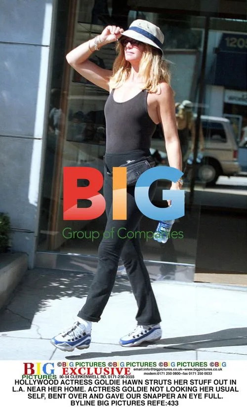 Goldie Hawn Struts in LA