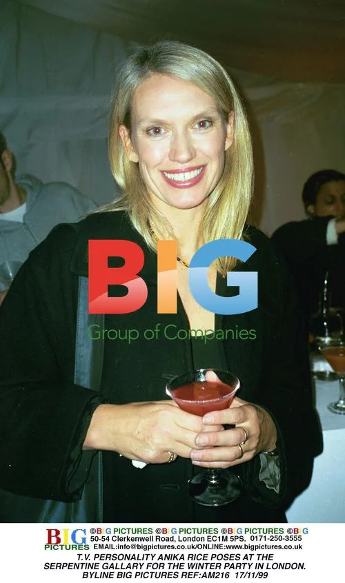 T.V. Personality Anika Rice at Serpentine Gallery
