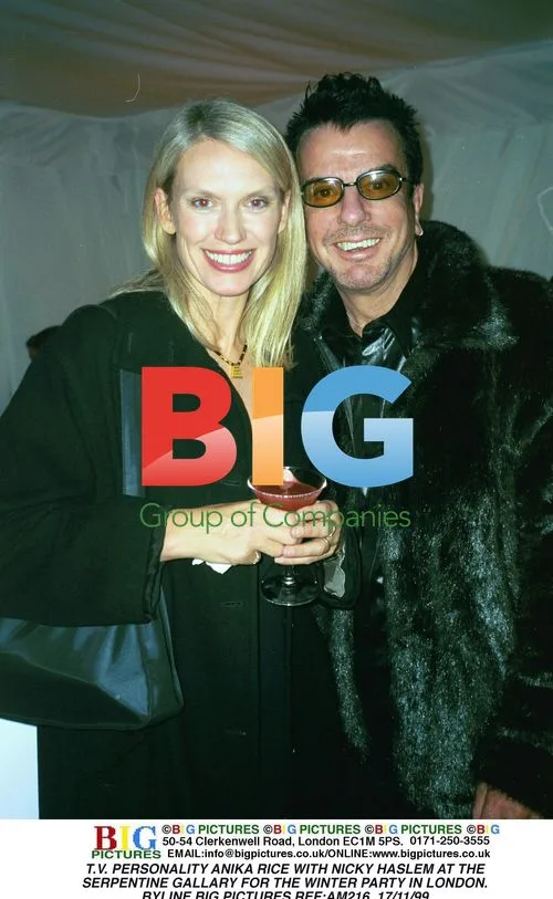 T.V. Personality Anika Rice at Serpentine Gallery Winter Party