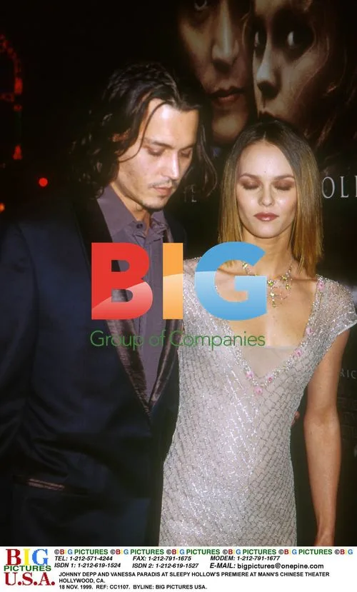 Depp and Paradis at 'Sleepy Hollow' Premiere