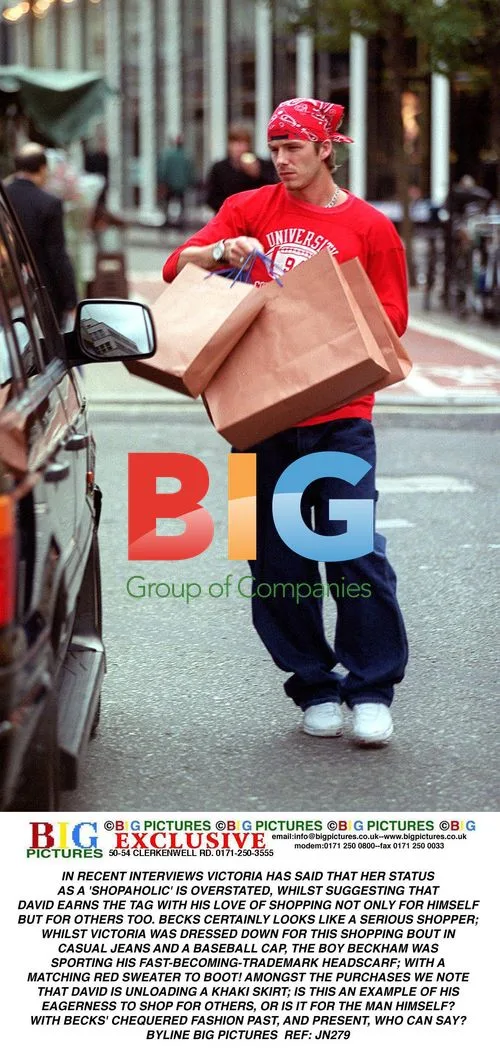Beckhams' Shopping Outing