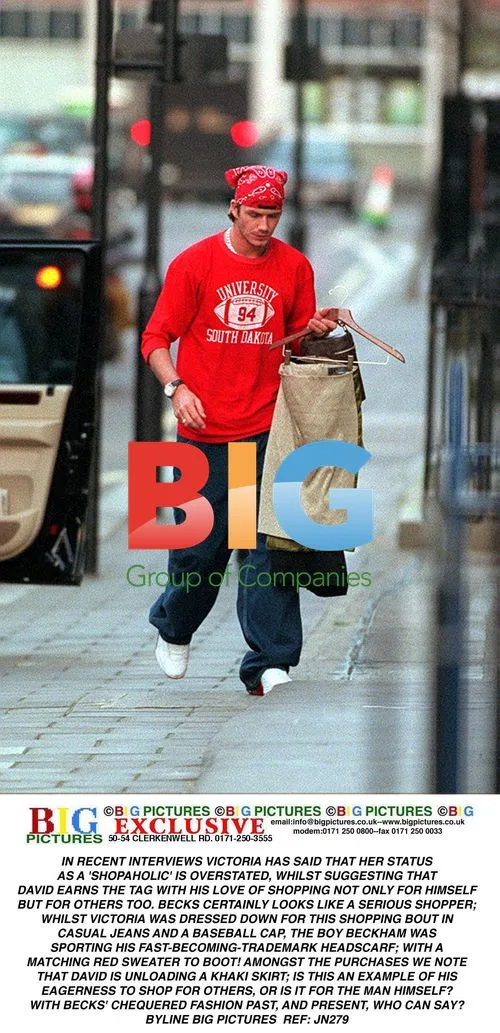 Beckhams Enjoy Shopping Spree