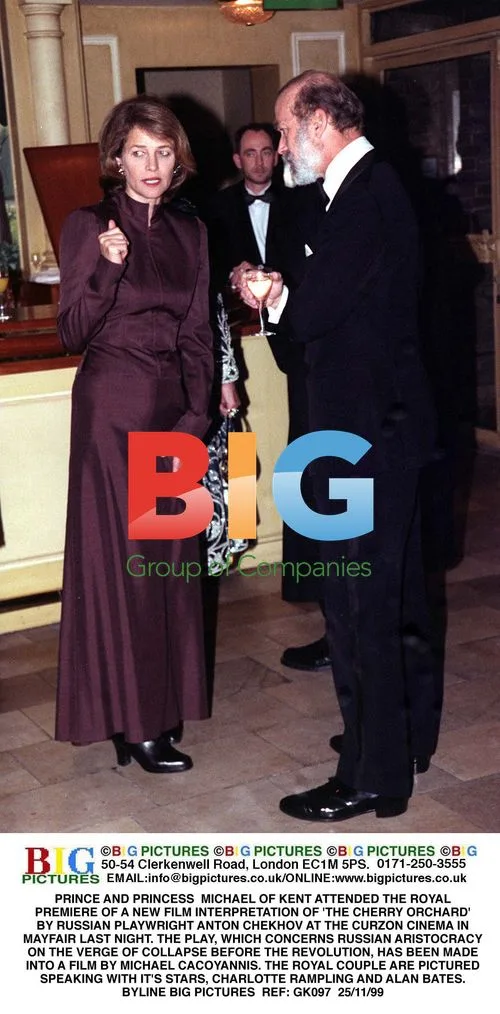 Prince and Princess Michael of Kent at 'The Cherry Orchard' Premiere