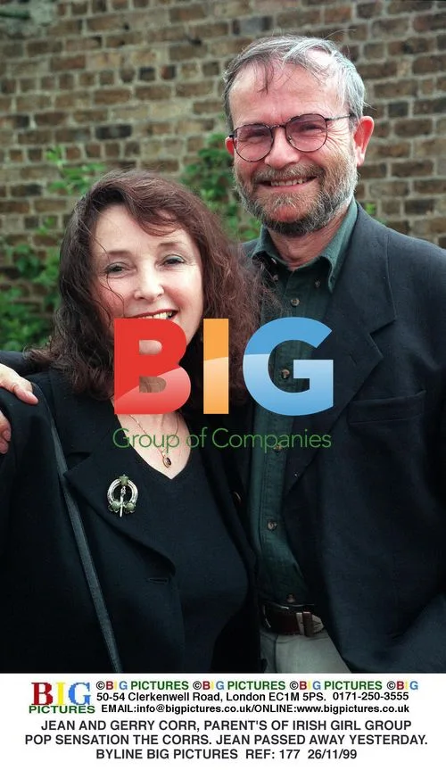 Jean and Gerry Corr, parents of Irish pop group The Corrs