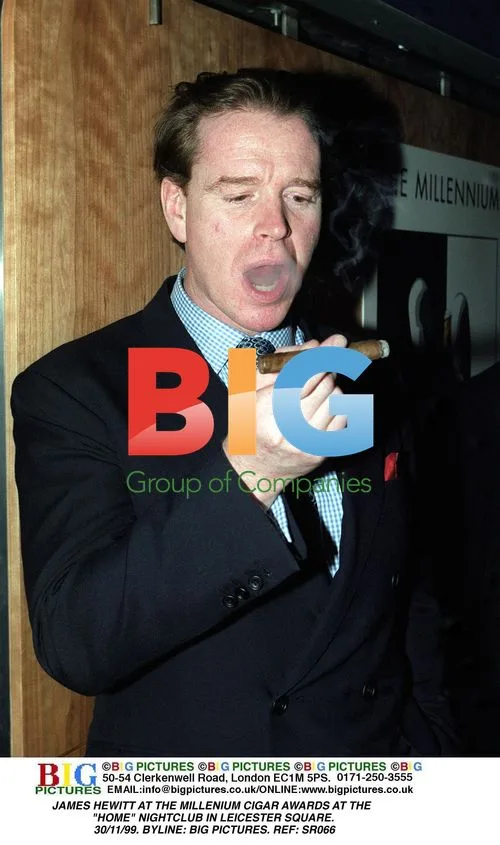 James Hewitt at Millennium Cigar Awards