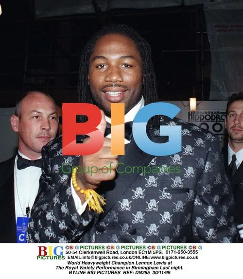 Lennox Lewis at The Royal Variety Performance