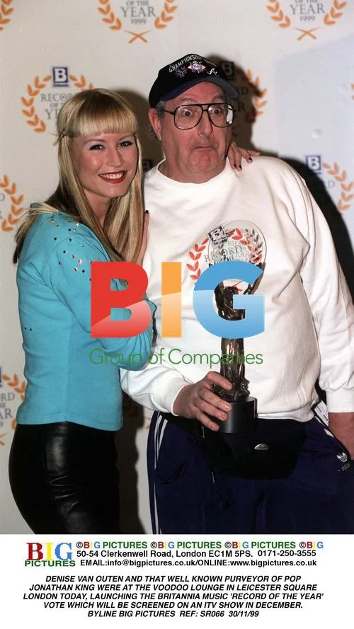Denise Van Outen and Jonathan King at Britannia Music Event