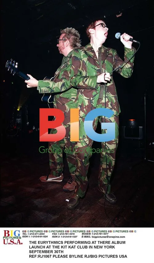 The Eurythmics at Album Launch in New York
