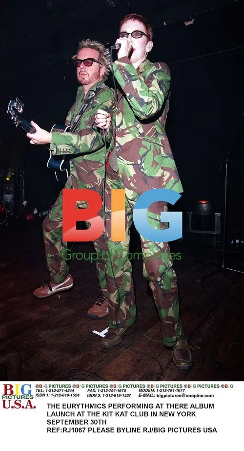 The Eurythmics Album Launch at Kit Kat Club