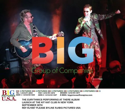 The Eurythmics Perform Album Launch in New York
