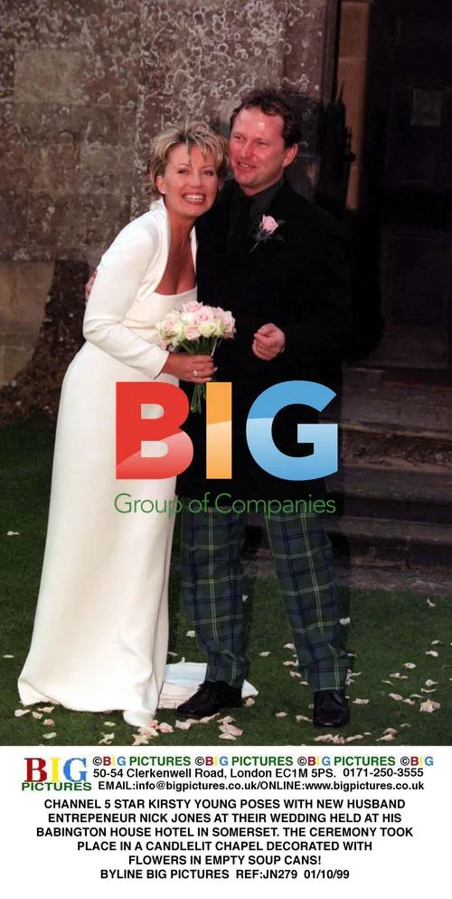 Kirsty Young and Nick Jones' Wedding