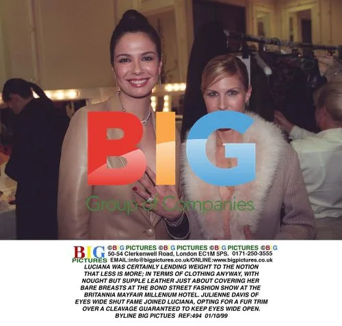 Luciana and Julienne at Bond Street Fashion Show