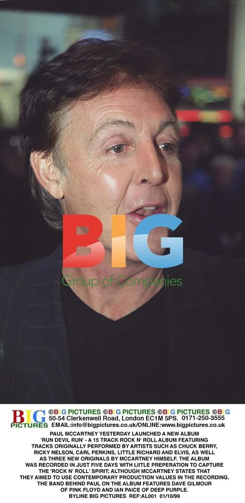 Paul McCartney Launches New Album 'Run Devil Run'