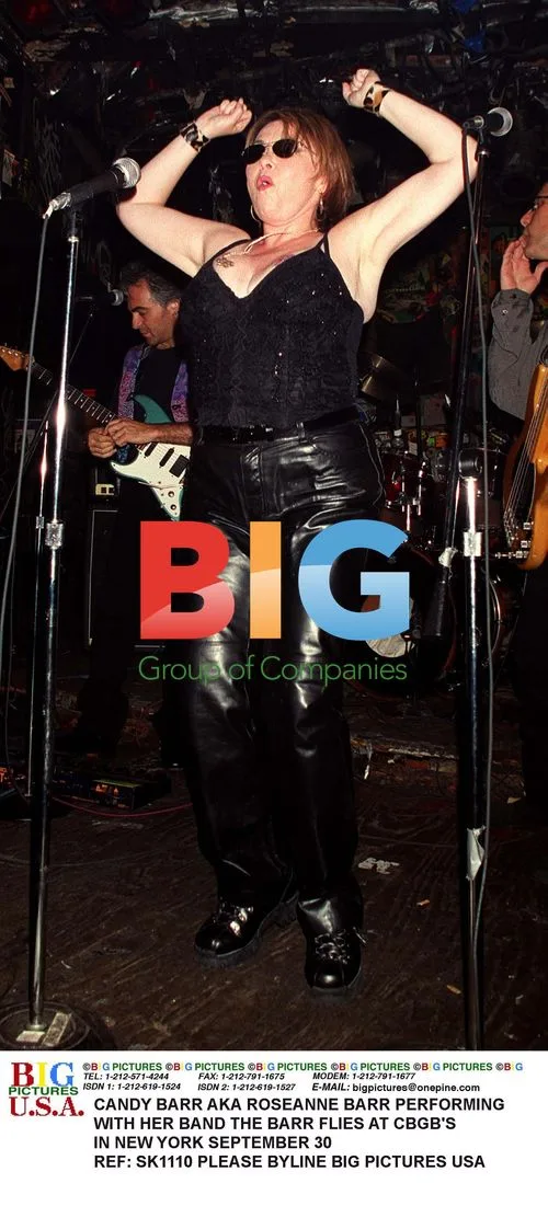 Roseanne Barr Performs with The Barr Flies at CBGB's