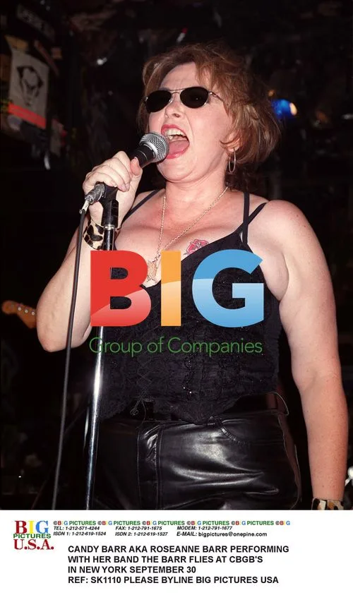 Roseanne Barr performing at CBGB's