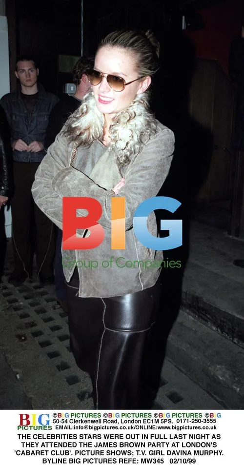 Davina Murphy at James Brown Party