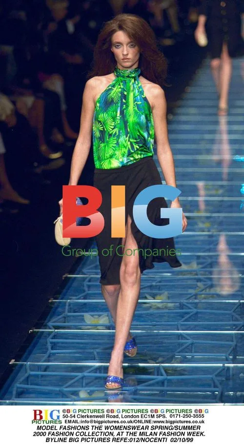Model in Spring/Summer 2000 Fashion Show