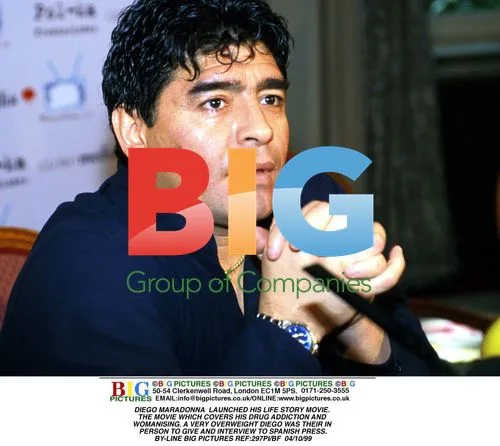 DIEGO MARADONNA LAUNCHES LIFE STORY MOVIE