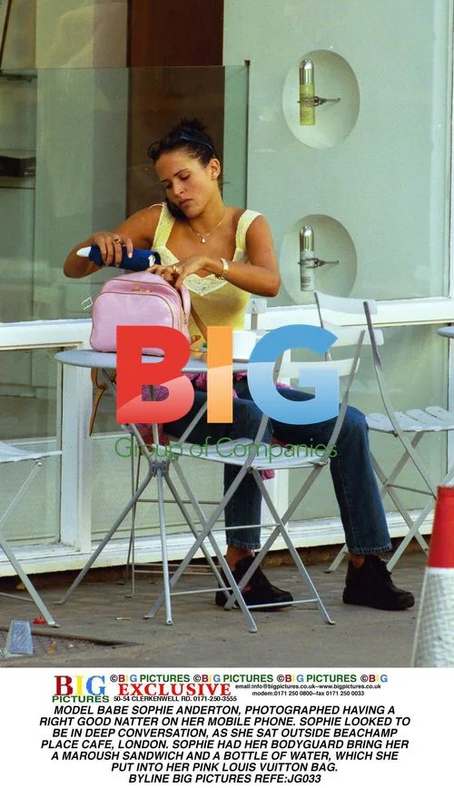 Sophie Anderton Chatting on Phone