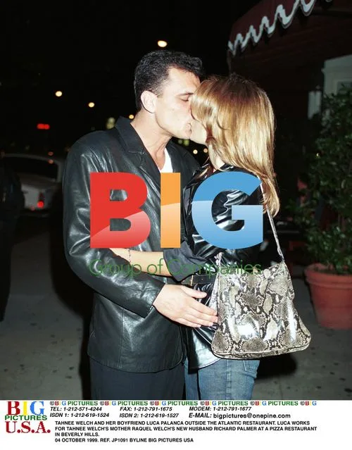 Tahnee Welch kisses boyfriend Luca Palanca
