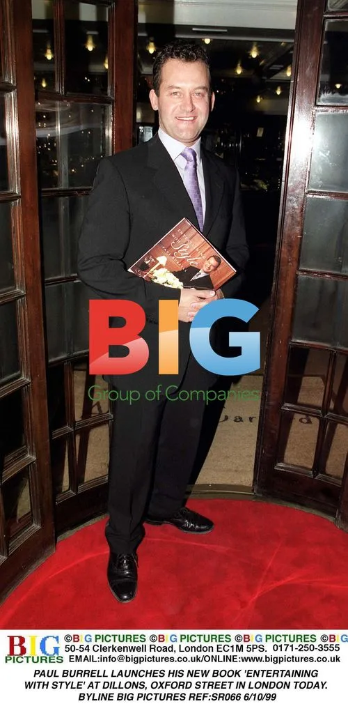 PAUL BURRELL LAUNCHES BOOK "ENTERTAINING WITH STYLE"