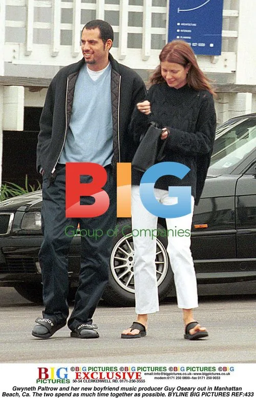 Gwyneth Paltrow and Guy Oseary out in Manhattan Beach