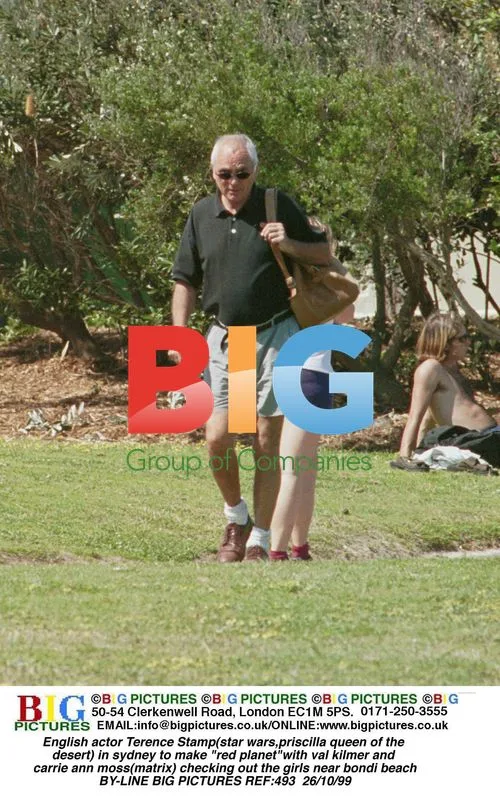 Terence Stamp on Bondi Beach for 'Red Planet'