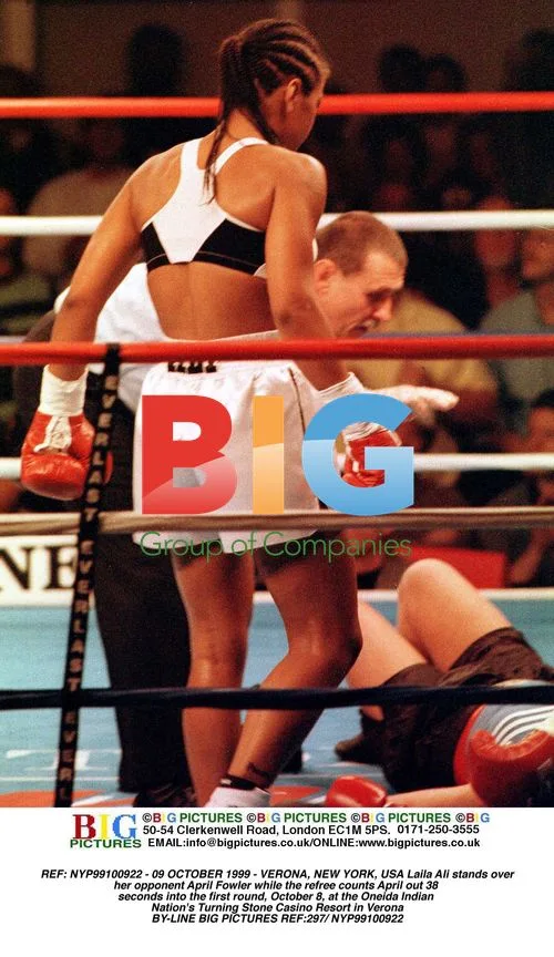 Laila Ali's First Pro Victory
