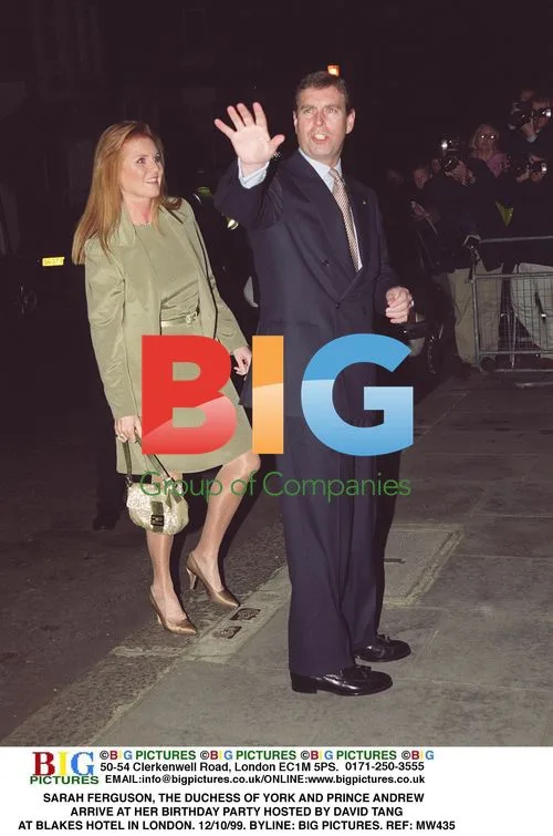 Sarah Ferguson and Prince Andrew at Birthday Party