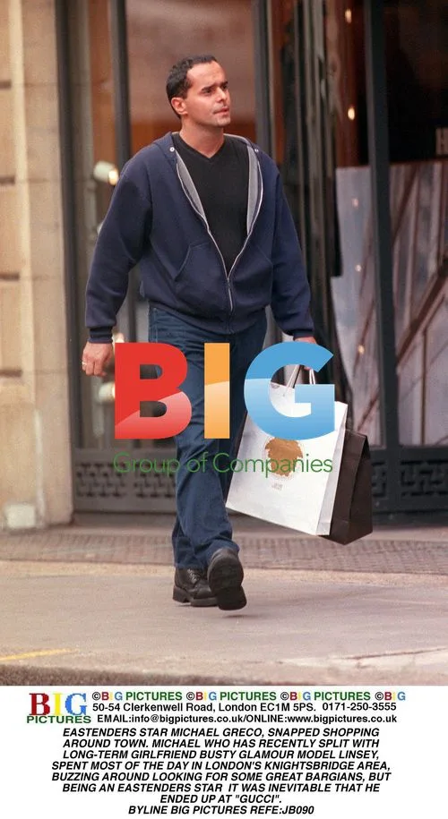 EastEnders Star Michael Greco Shopping