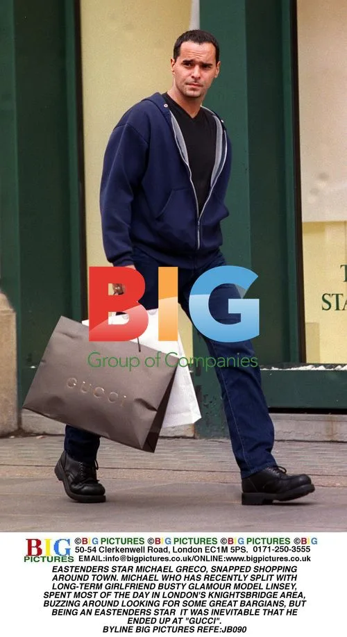 EASTENDERS Star Michael Greco Shopping