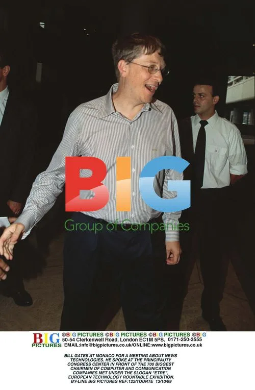 Bill Gates at ETRE Convention in Monaco