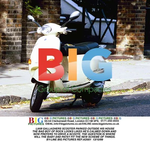 Liam Gallagher's Scooter
