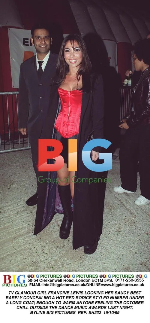 Francine Lewis at the Dance Music Awards