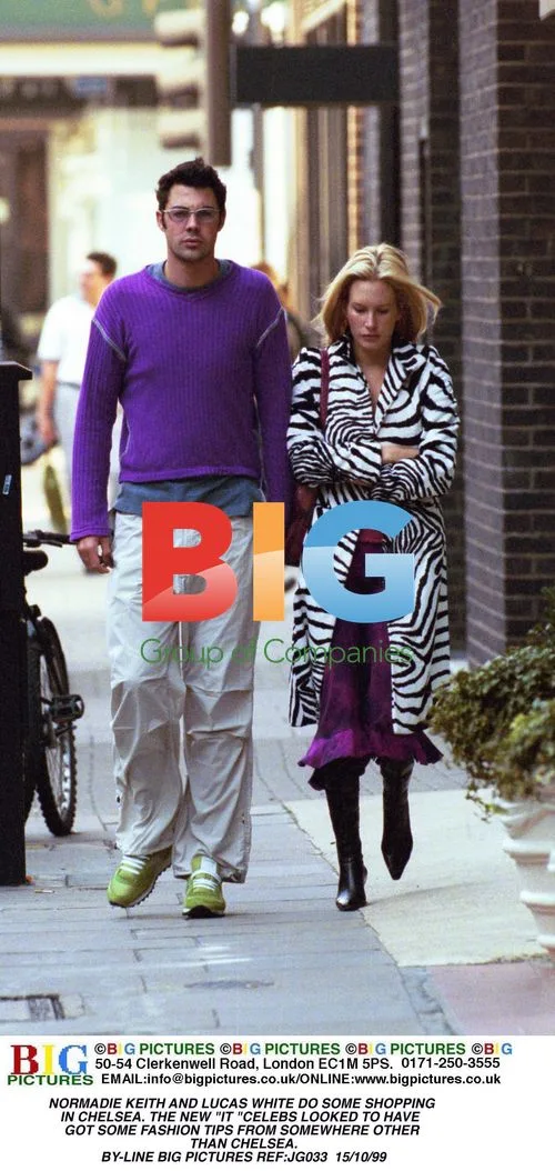 Normadie Keith and Lucas White do some Chelsea shopping
