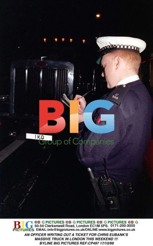 Chris Eubank Receives Parking Ticket