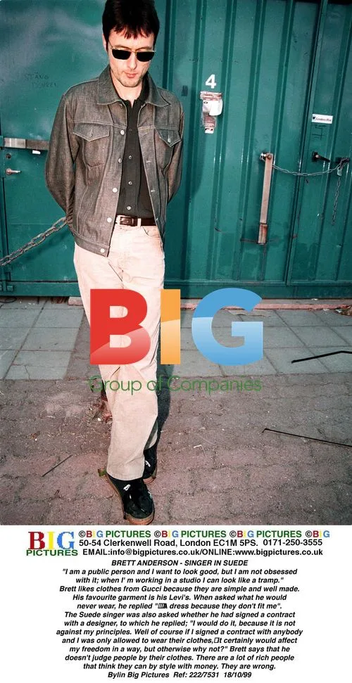 Brett Anderson of Suede on Fashion