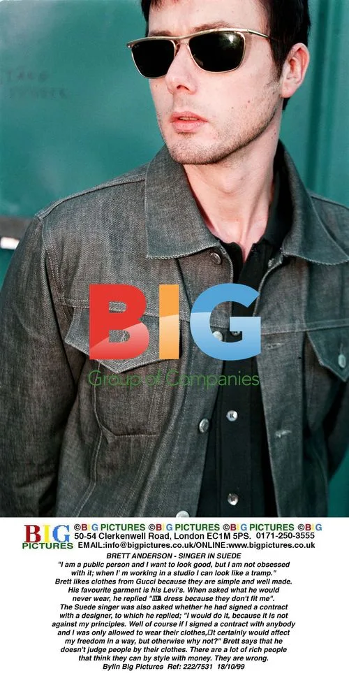 Brett Anderson of Suede on Fashion
