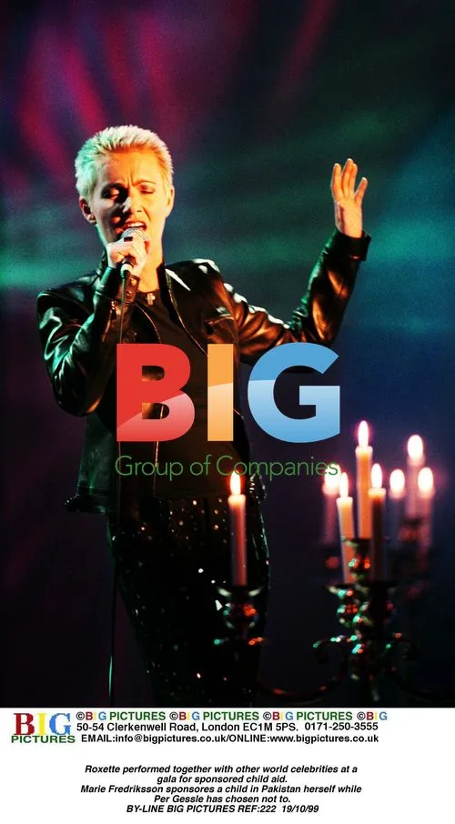 Roxette performs at sponsored child aid gala