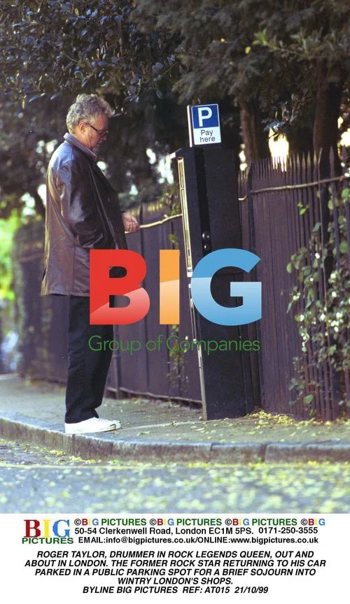 Roger Taylor Out and About in London