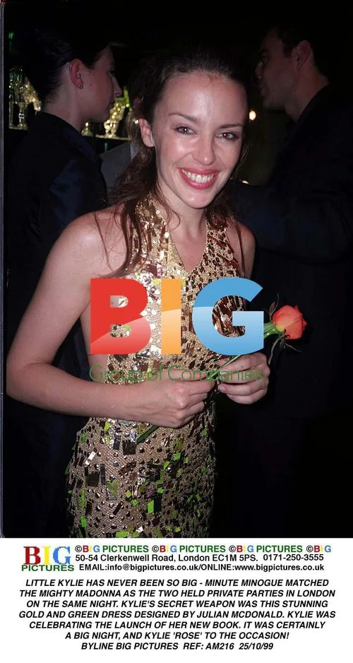 Kylie Minogue Celebrates Book Launch