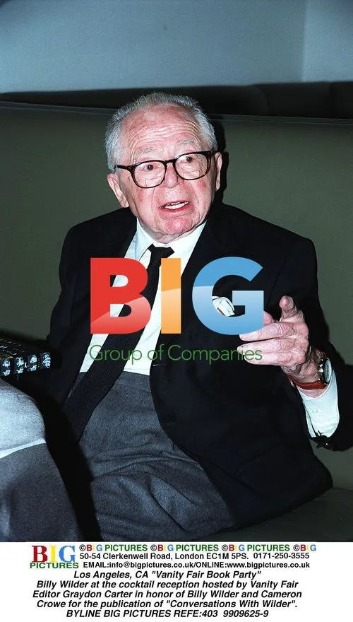 Billy Wilder at Vanity Fair Book Party