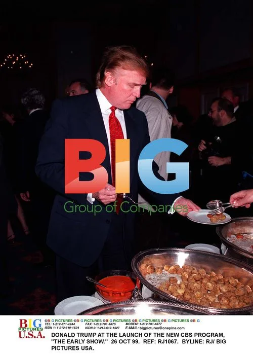 Donald Trump at "The Early Show" launch