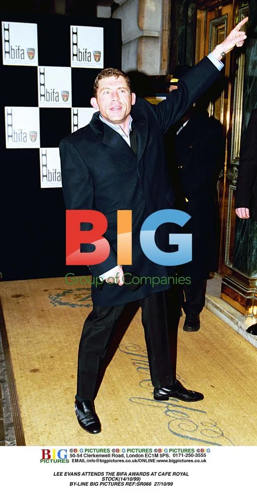 Lee Evans at the BIFA Awards